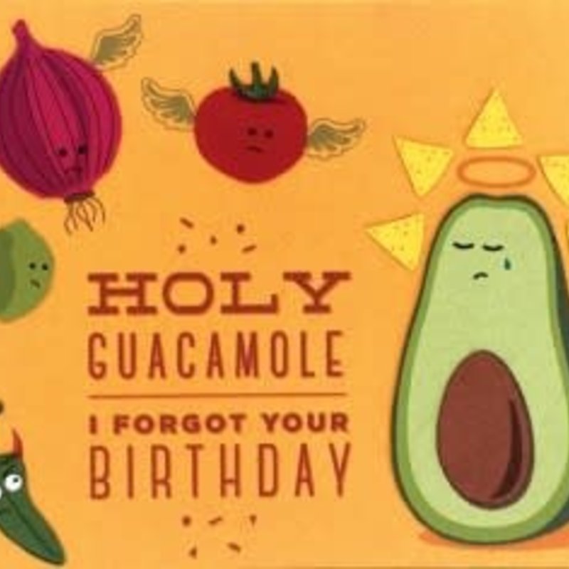 Greeting Card- Holy Guacamole Birthday (Philippines)