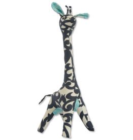 Giraffe- Patchwork-Scrappy-Indigo-100% Cotton-Mama (Indonesia)