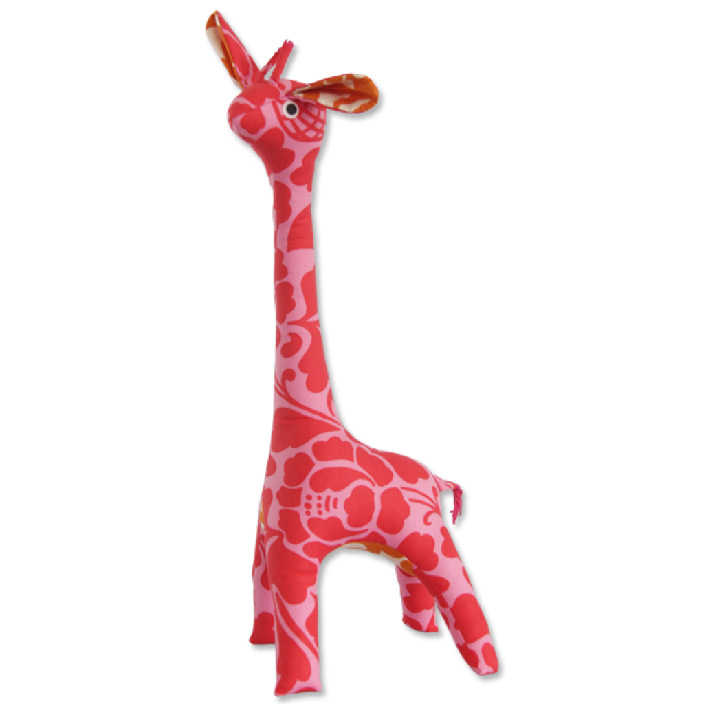Giraffe- Patchwork-Scrappy-Pink-100% Cotton-Mama (Indonesia)
