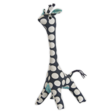 Giraffe- Patchwork-Scrappy-Indigo-100% Cotton-Baby (Indonesia)