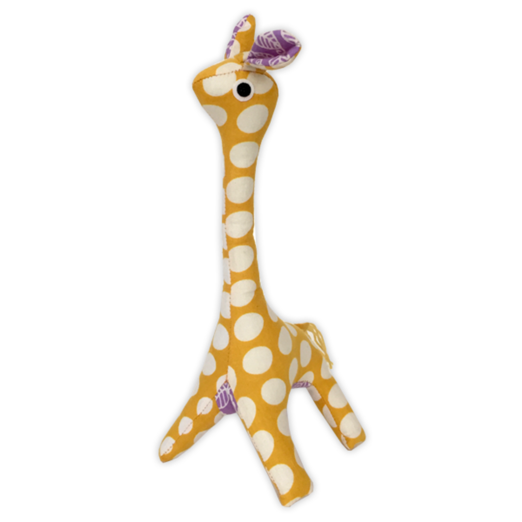 Giraffe- Patchwork-Scrappy-Yellow-100% Cotton-Baby (Indonesia)