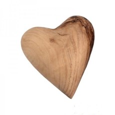 Heart- Olive Wood-Solid-Small (Bethlehem)