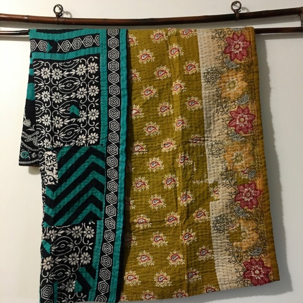 WS- Kantha Baby Blanket