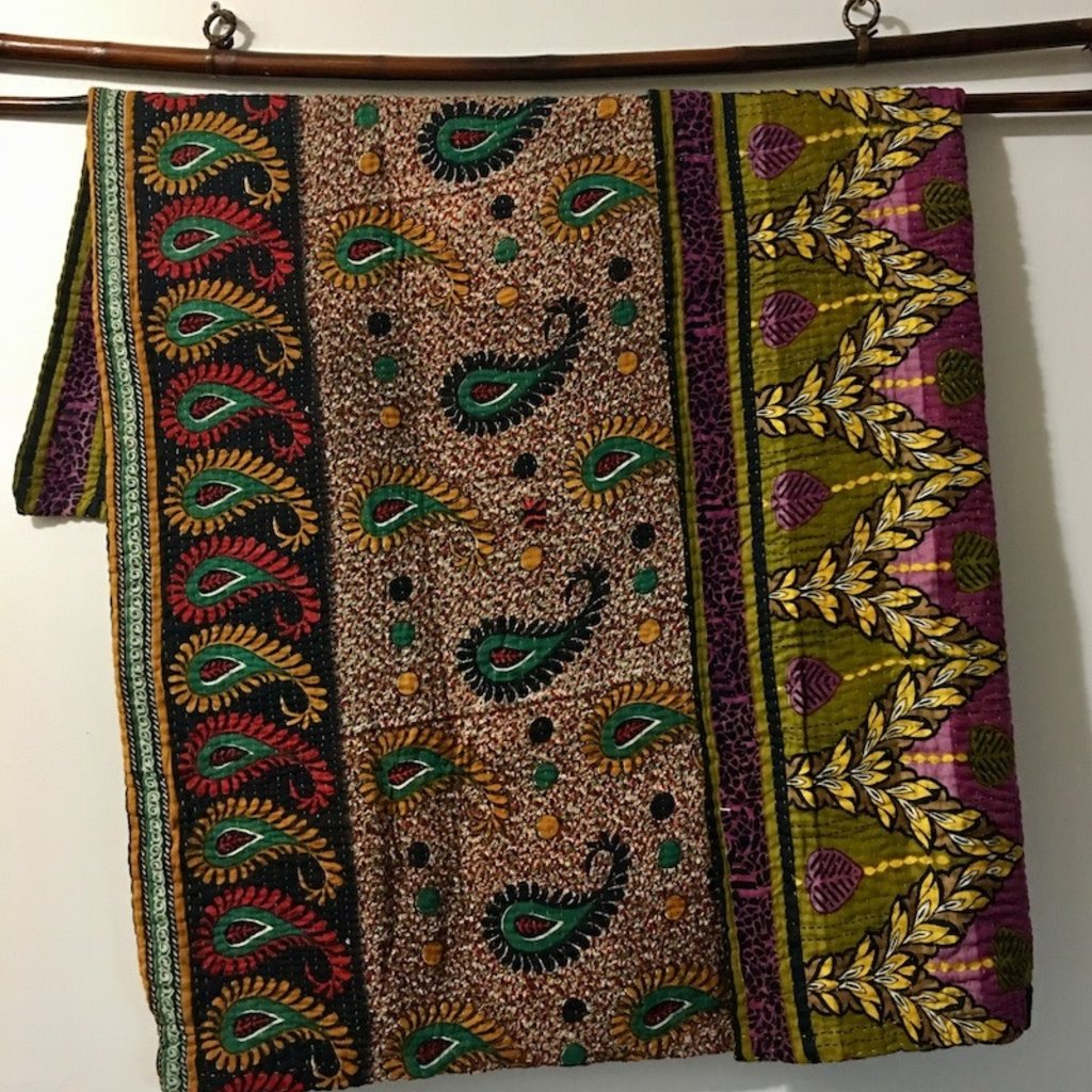 WS- Kantha Baby Blanket