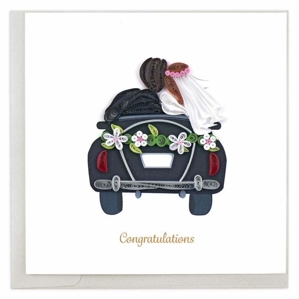 Quilling Card- Just Married (Vietnam)