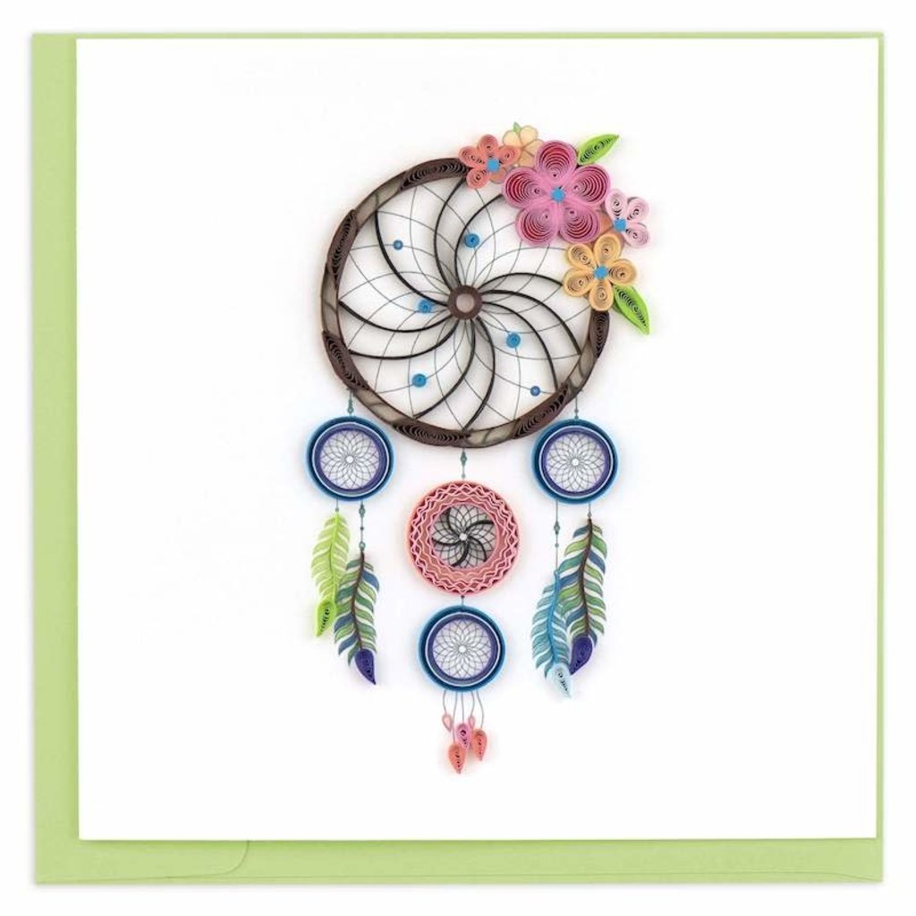 Quilling Card- Dreamcatcher (Vietnam)