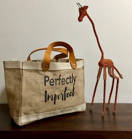 Bag- Mini Market-100% Jute-Perfectly Imperfect-Natural (Bangladesh)