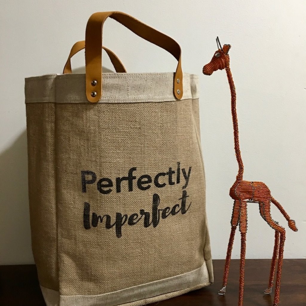 Bag- Market-100% Jute-Perfectly Imperfect-Natural (Bangladesh)