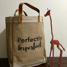 Bag- Market-100% Jute-Perfectly Imperfect-Natural (Bangladesh)