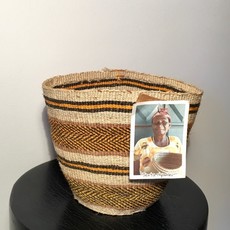 WS- Sisal Kiondo Basket-Fine Weave-Small (Kenya)