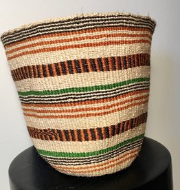 WS- Sisal Kiondo Basket- Fine Weave-Medium (Kenya)