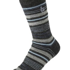 Socks- Alpaca-Azul-Stripe-Large (Peru)