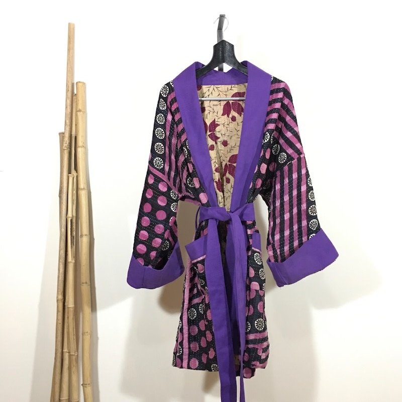 WS- Kantha Robe- Small/Medium (Bangladesh)