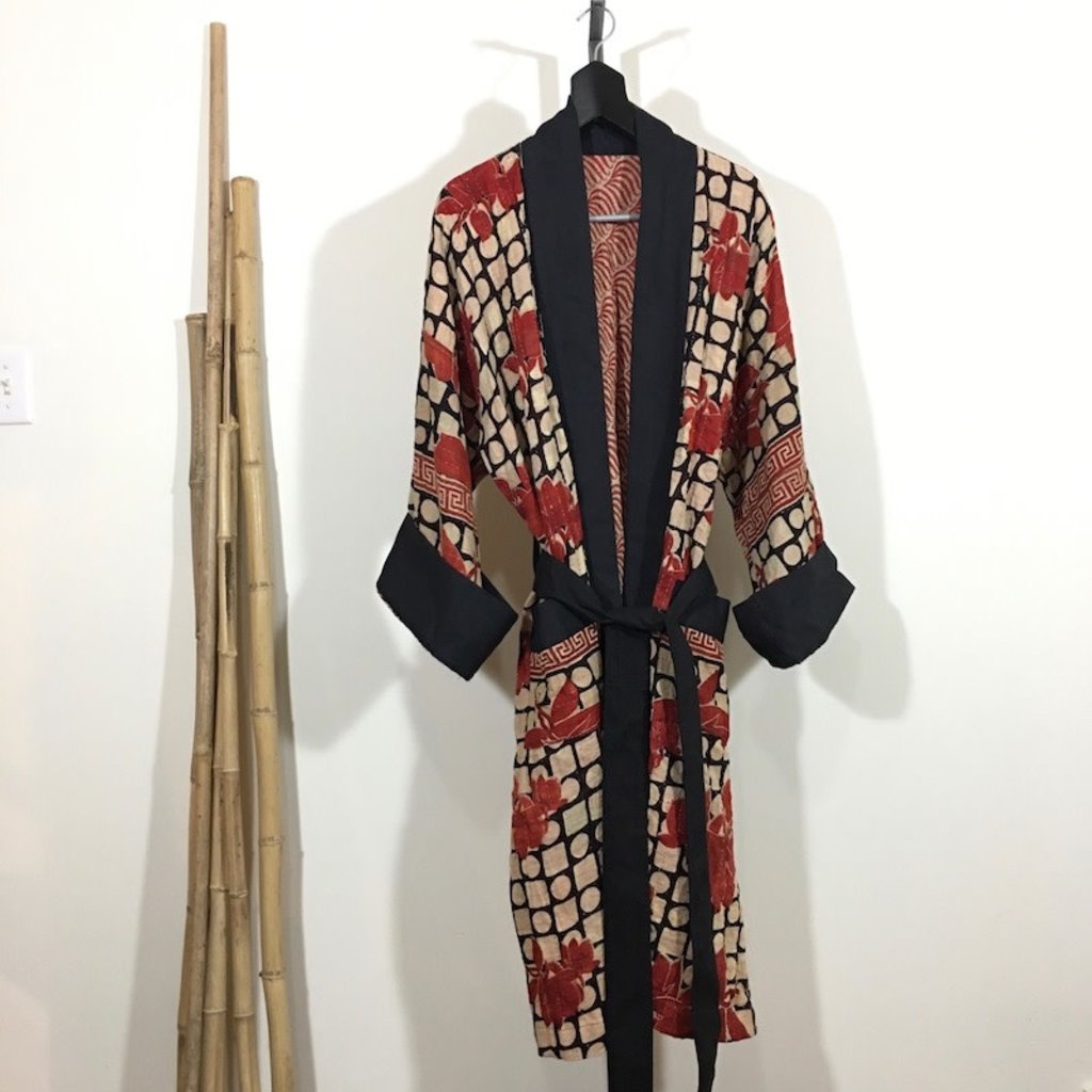 WS- Kantha Robe-Medium/Large (Bangladesh)