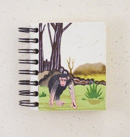 Notebook- Chimpanzee-Natural-White-Small-Elephant Poo Paper (Sri Lanka)