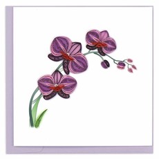 Quilling Card- Orchid (Vietnam)
