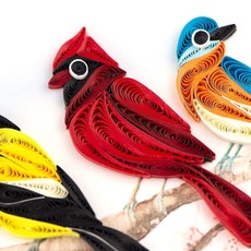 Quilling Card- Songbirds (Vietnam)