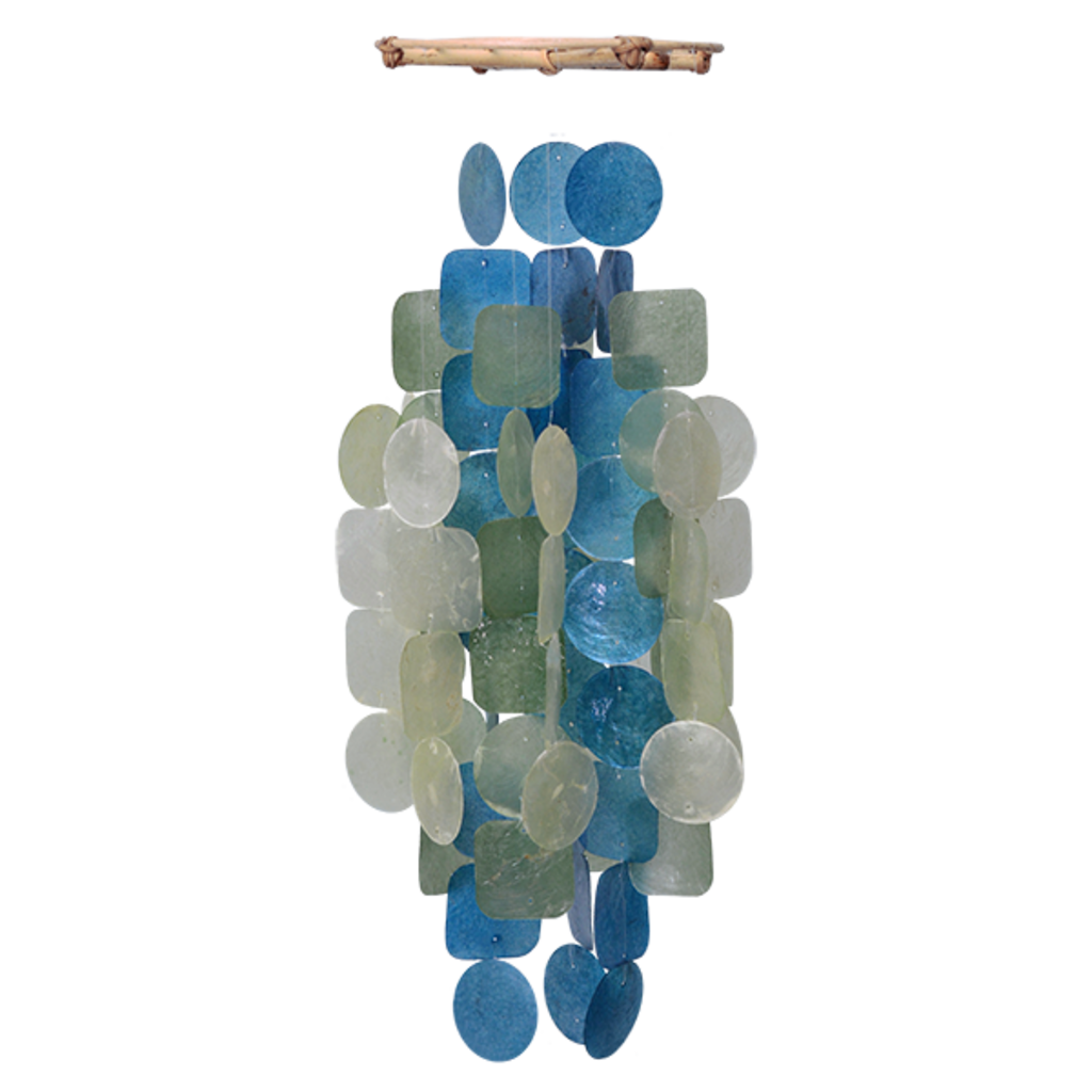 Wind Chimes- Capiz Shells-Medium