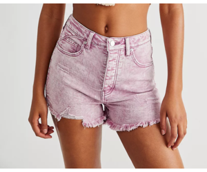 Curvy High Rise Shorts - Trudy