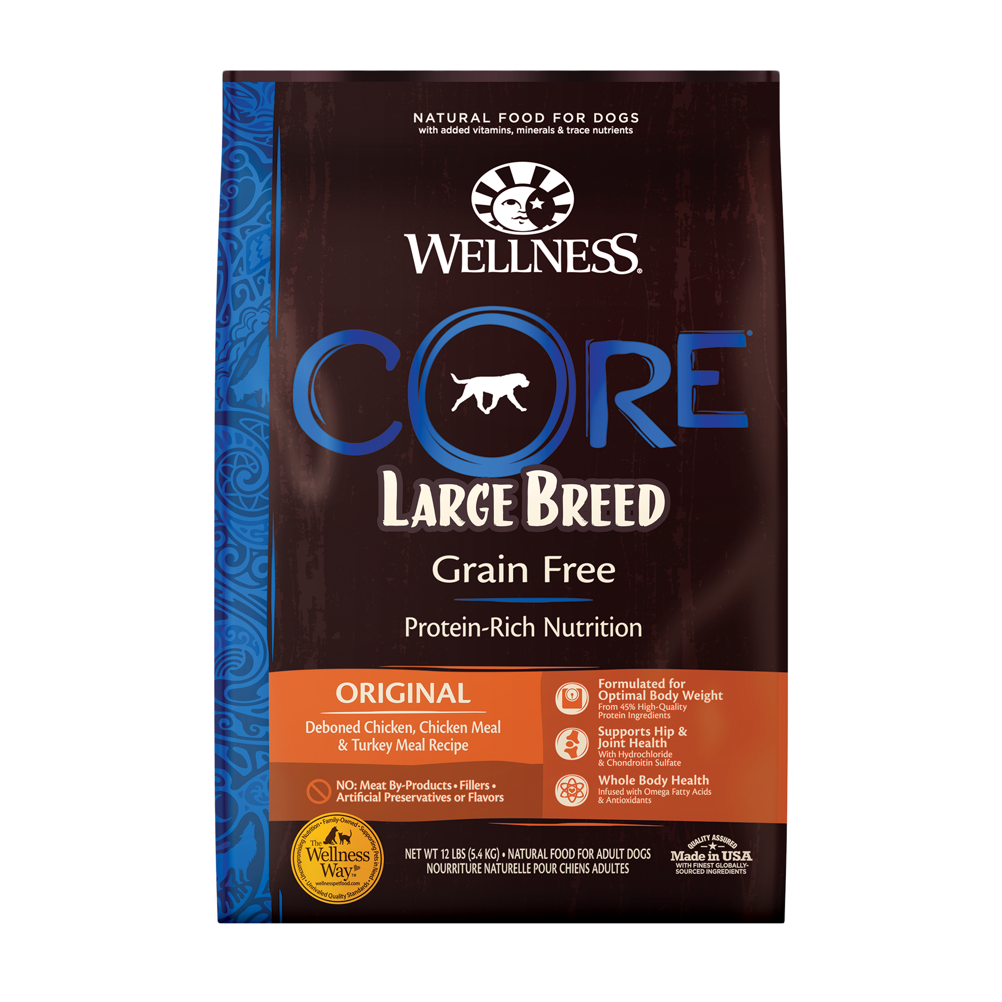 Wellness Large Breed Adult Dog Kibble - Teton Tails