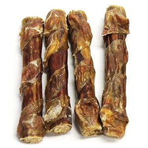 The Natural Dog Company Tuesday's 6" Tremenda Chewy-Bull 4ct