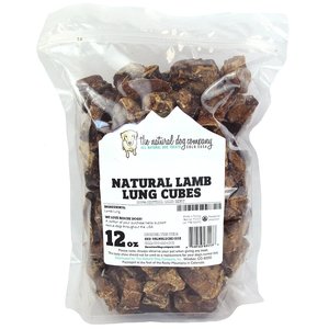 The Natural Dog Company Natural Lamb Lung Cubes 12oz