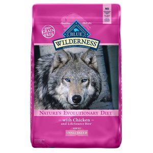 Blue Buffalo Blue Buffalo Wilderness Chicken GF Dog Kibble SM Breed