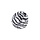 Fluff n Tuff Fluff n Tuff Zebra Ball Sm