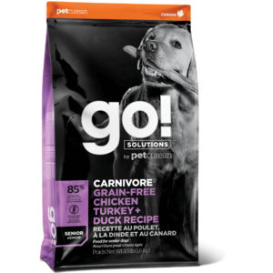 Petcurean Go Carnivore Senior Dog 22#