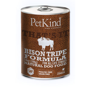 PetKind Petkind GF Dog Can Bison tripe 13oz