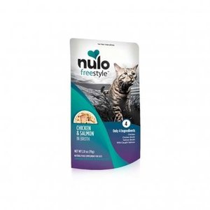 Nulo Nulo GF Cat Pouch Chk Salmon 2.8oz