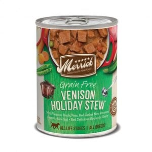 Merrick Merrick Dog Gourmet Entree 12.7oz Venison Holiday Stew