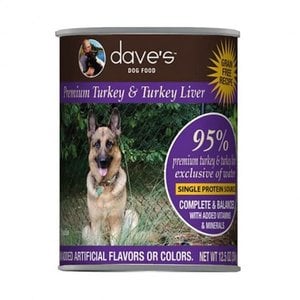 Dave's Dave's Dog 95% Turkey 12.5oz