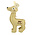 Tall Tails TTLS Squeaker Deer 9" Canvas