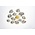 Precious Metal Prints Gold Noseprint Necklace