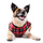 Gold Paw Gold Paw Double Fleece Red Black Plaid