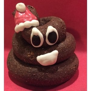 Taj Ma-Hound Bakery Taj Poo Christmas Emoji Treat