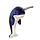 Fluff n Tuff Fluff Bleu Narwhal Toy