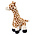 Fluff n Tuff Fluff Nelly Giraffe Toy