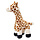 Fluff n Tuff Fluff Nelly Giraffe Toy