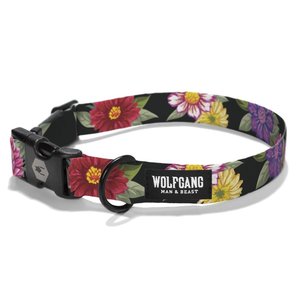Wolfgang Wolfgang Dark Floral Dog Collars & Leads