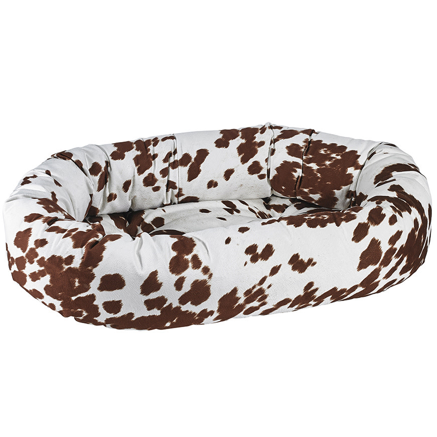 Bowsers Chenille Nesting Donut Bolster Dog Bed — Aspen – Fetch