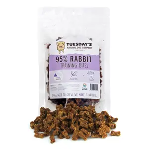 The Natural Dog Company Tuesday's Rabbit Bites 6oz