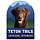 Teton Tails Sticker Copper Lab