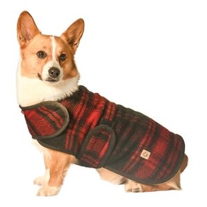 Chilly Red Plaid Blanket Coats