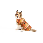 Chilly Rust Plaid Blanket Coats