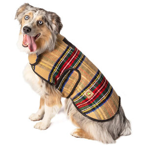 Chilly Tan Tartan Blanket Coats