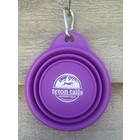Collapsible Pet Bowl 4" Teton Tails logo
