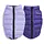 Fabdog Fab Pack-N-Go Reversible Lilac Grape
