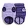 Fabdog Fab Pack-N-Go Reversible Lilac Grape